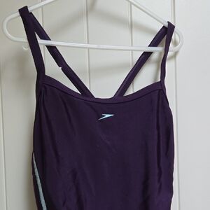 Speedo Women's Deep Purple Sports Swimsuit XS / S